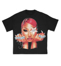 Megan Rap Tee SuperStar T Stallion Big Face Fashion Y2k T Shirt Hoodie, Sweatshirt | RetroVerseTees.com