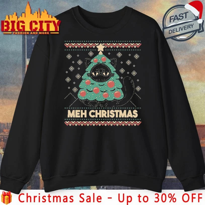 Meh Christmas Ugly Christmas 2025 shirt