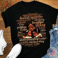 Melanin Mom with Daughters T-shirt, Black Women Tee, Black Girl Magic, Black Mom Shirt, Mama Gift, Mother's Day Gift...