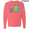 Meme Neon Spotted Long Sleeve Comfort Colors T-Shirt 'NLB' Hoodie, Sweatshirt | RetroVerseTees.com