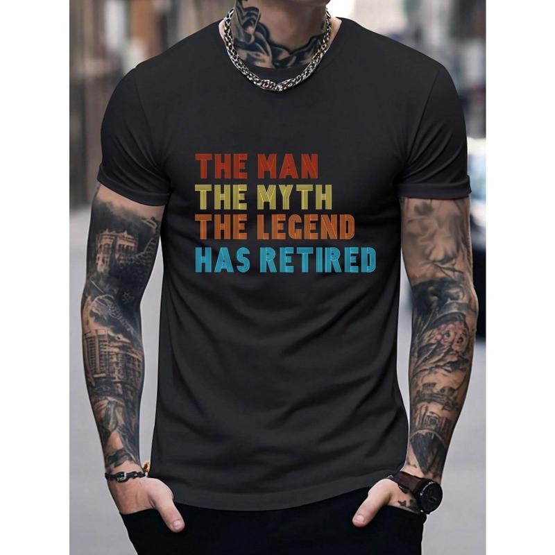 Men Letter Graphic T-shirt Made in USA Hoodie, Sweatshirt | RetroVerseTees.com