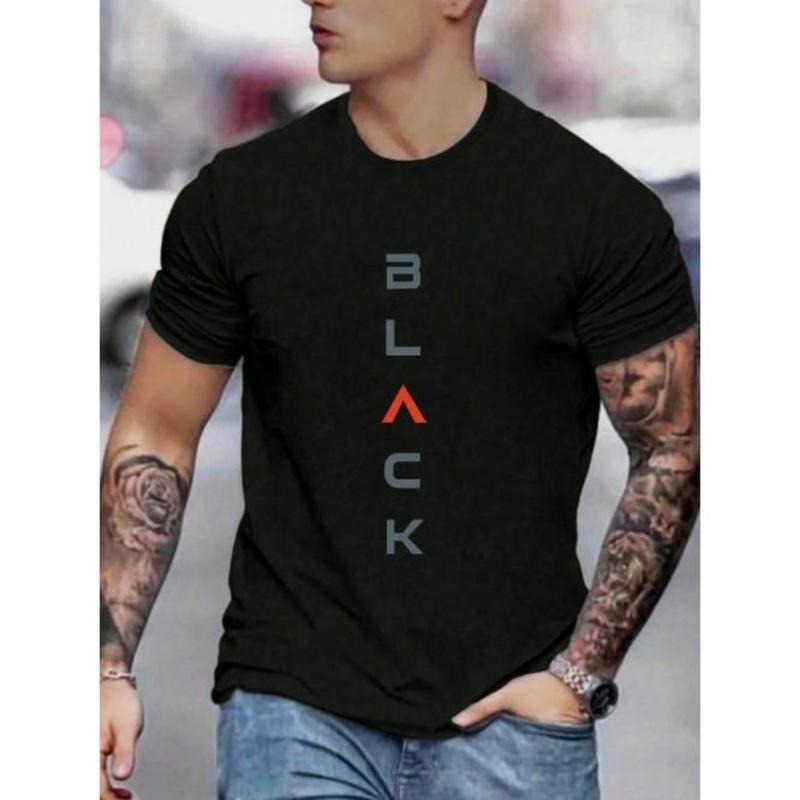 Men Plus Letter Graphic Tee For Summer Made In USA Hoodie, Sweatshirt | RetroVerseTees.com