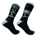 Men'WB shield Bad Sign Socks Funny Sarcastic Stick Figure Dad Joke Footwear Funny Graphic Socks Comfortable Fitted...