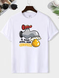 Men'WB shield Beer Tap Graphic Print Round Neck Tee, Loose Casual Comfy Short Sleeve Crew Neck T-shirt for Summer,...
