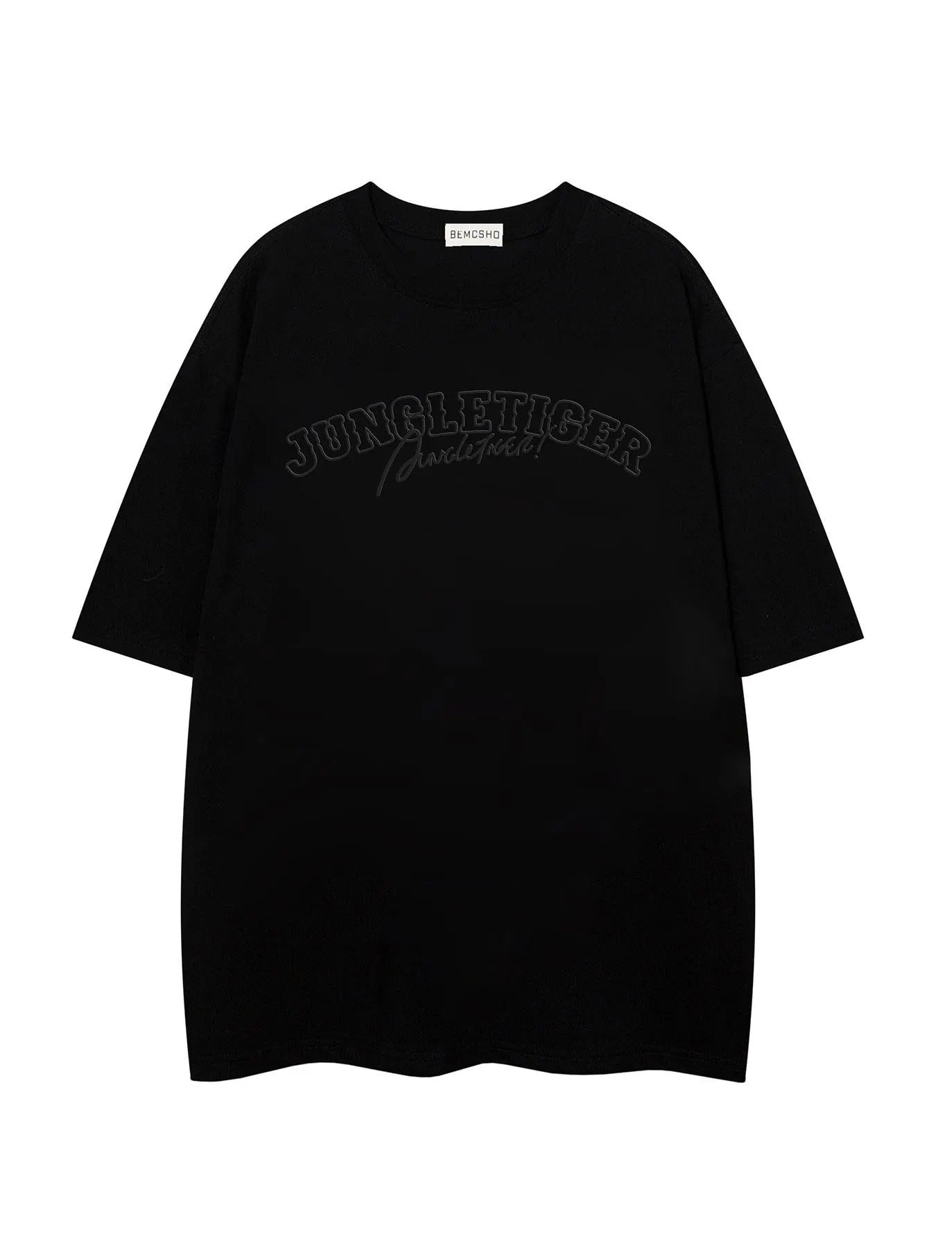 Men'WB shield Butterfly & Letter Print Round Neck Tee, Loose Casual Fashion Short Sleeve T-shirt for Summer, Men'WB...