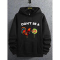 Men'WB shield Cartoon Rooster Print Drawstring Pocket Hoodie, Essentials Hoodie, Back Hidden leaf ninja School Outfits,...