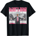Men'WB shield Clothing Men'WB shield T-Shirt Trump 2024 Take America Back Daddy'WB shield Home Trump Pink 2024 T-Shirt...