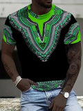 Men'WB shield Ethnic Pattern Round Neck Tee, Men'WB shield Summer TNF, Regular Fit Casual Fashion Short Sleeve T-shirt...
