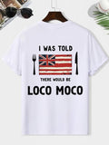 Men'WB shield Flag & Letter Print Round Neck Tee, Loose Casual Short Sleeve T-shirt for Summer, Men'WB shield Top for...