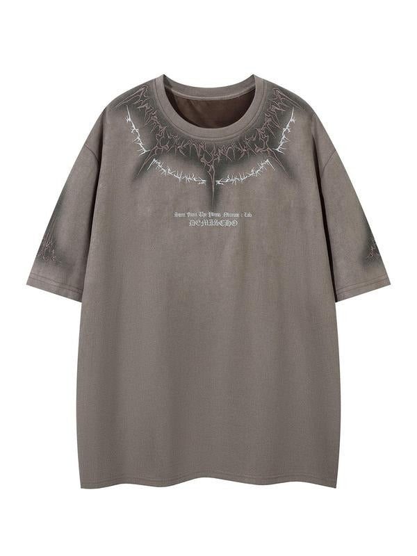 Men'WB shield Graphic Embroidery Short Sleeve Tee, Loose Casual Fashion Round Neck T-shirt for Summer, Men'WB shield Top...