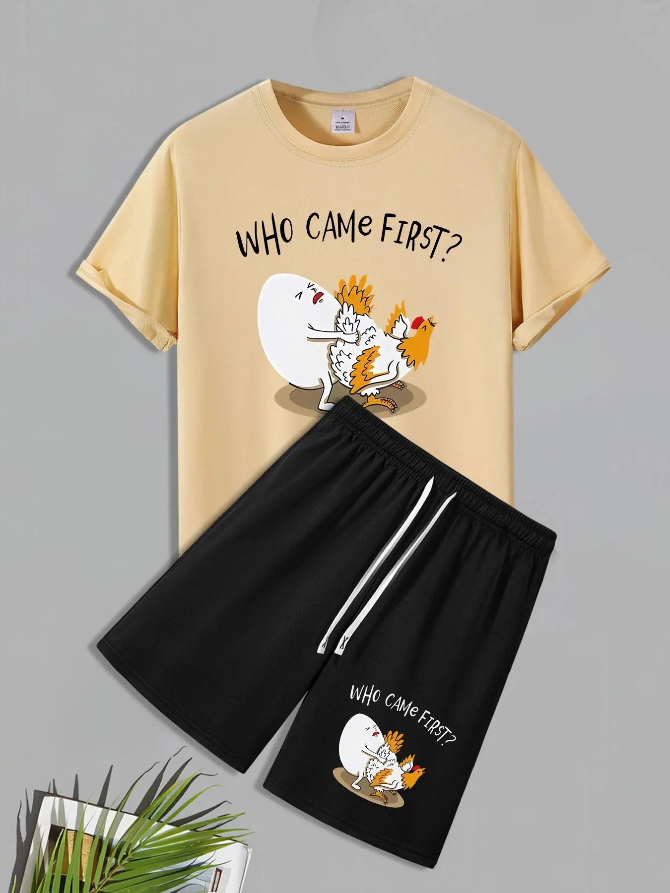 Men'WB shield Graphic Print Short Sleeve Tee & Shorts Straw hat pirates Set, Casual Round Neck T-shirt & Shorts, Men'WB...