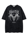 Men'WB shield Graphic Print Short Sleeve Tee, Loose Casual Fashion Round Neck T-shirt for Summer, Men'WB shield Top for...