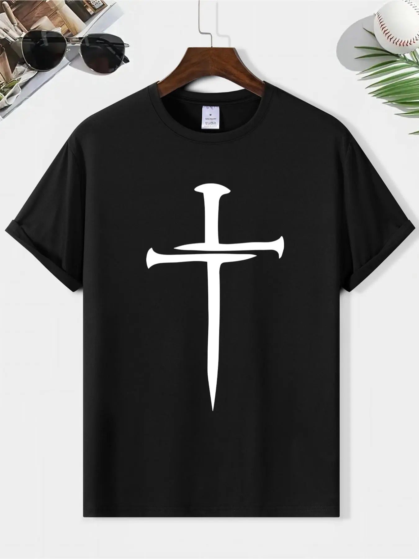 Men'WB shield Graphic Short Sleeve Tee, Summer TNF Streetwear Crew Neck T-shirt for Daily Outdoor Wear, Casual Comfy Top...