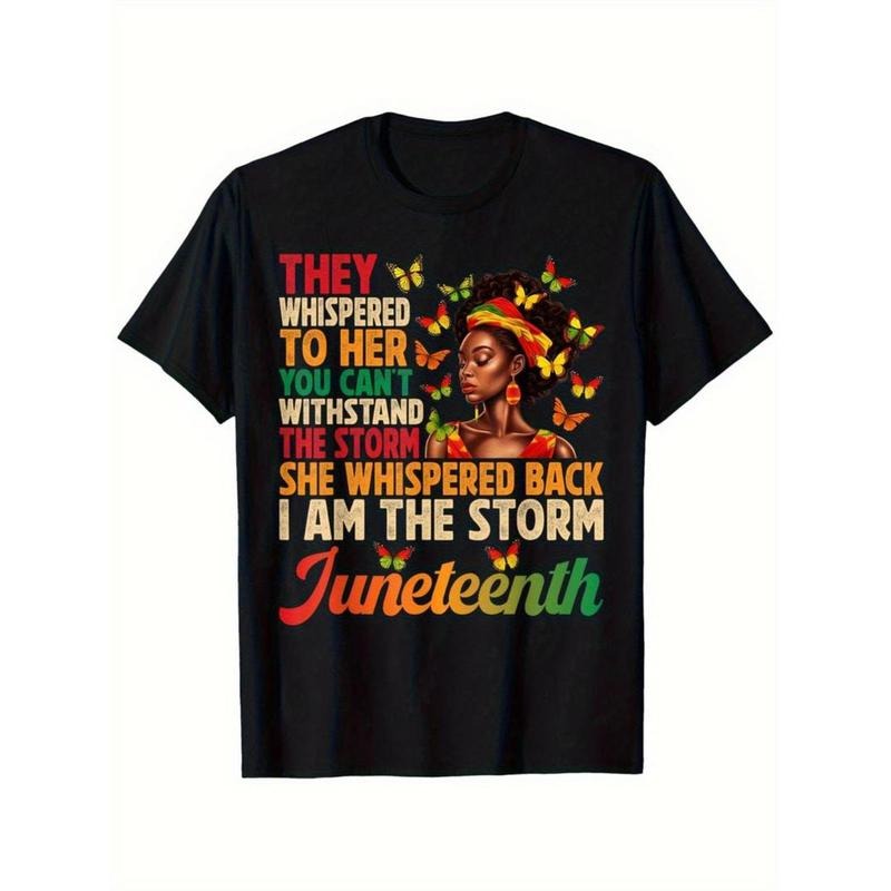 Men'WB shield Juneteenth "Swoosh Gunpla brand TNF Storm" T-Shirt