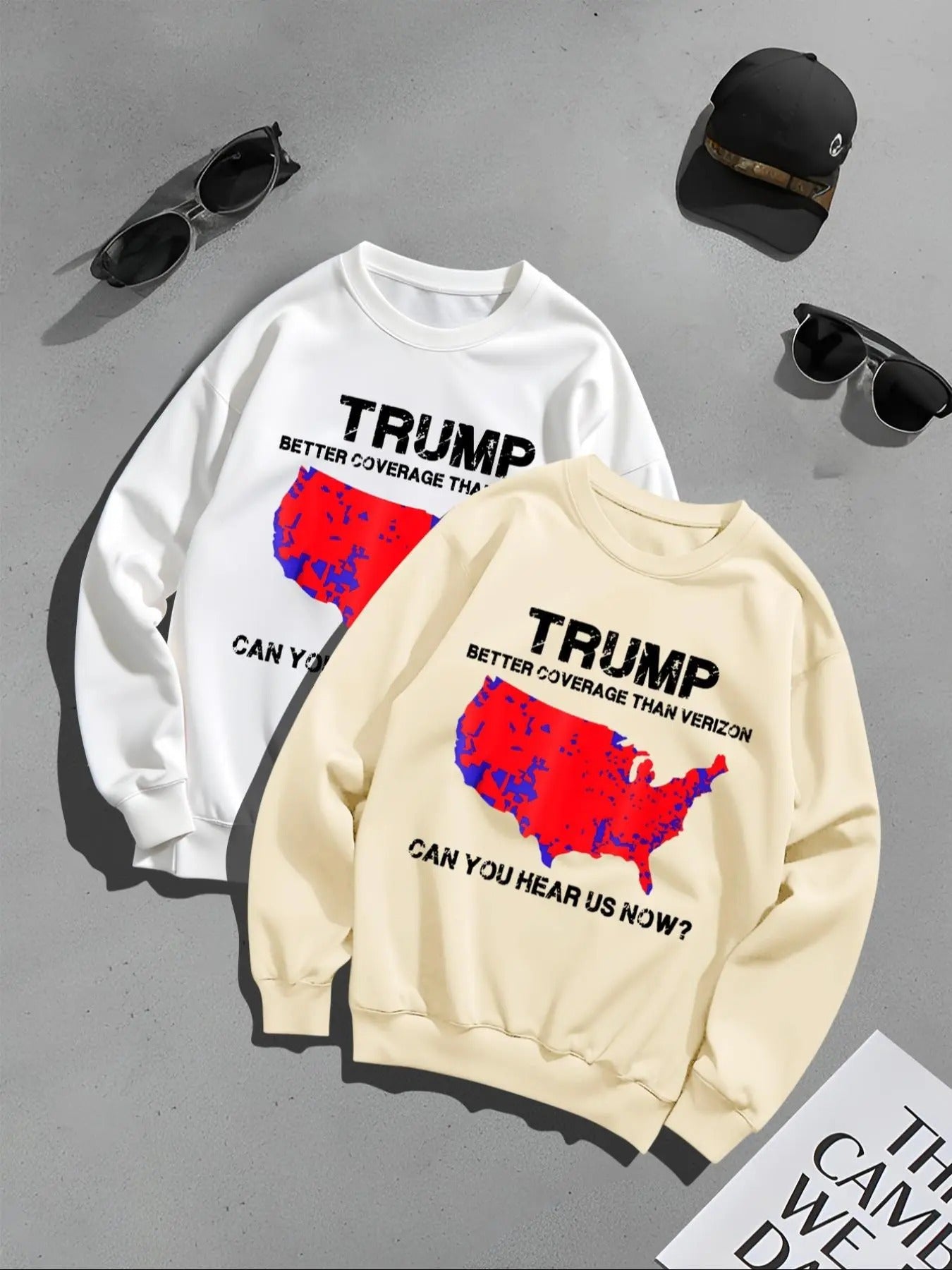 Men'WB shield Letter & Graphic Print Round Neck Sweatshirt, Regular Fit Casual Fashion Long Sleeve Pullover for Fall &...