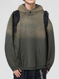Men'WB shield Letter Embroidery Hoodie, Casual Loose Trendy Long Sleeve Hooded Sweatshirt for Spring & Fall, Fashion...
