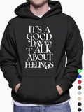 Men'WB shield Letter Print Drop Shoulder Hoodie, Fashion Casual Regular Fit Drawstring Pocket Hooded Sweatshirt for Daily...
