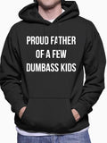 Men'WB shield Letter Print Drop Shoulder Hoodie, Fashion Casual Regular Fit Drawstring Pocket Hooded Sweatshirt for Daily...