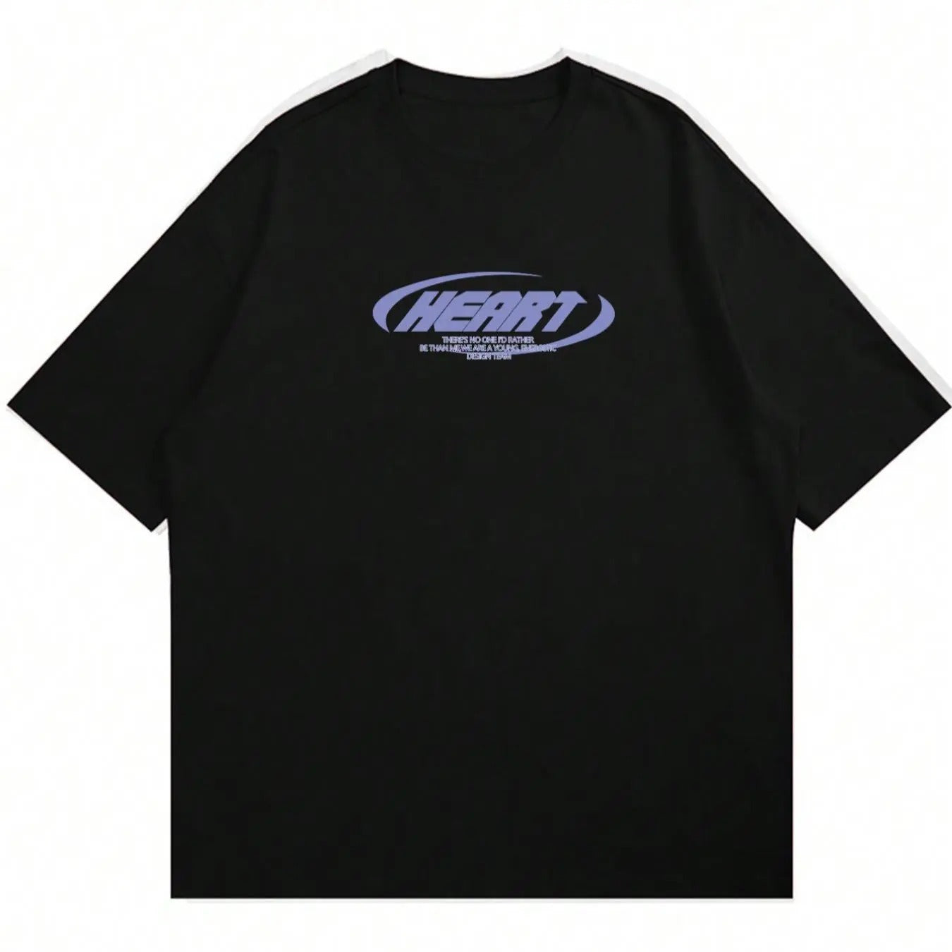 Men'WB shield Letter Print Round Neck Drop Shoulder Tee, Summer TNF, Regular Fit Crew Neck Short Sleeve T-Shirt for Men,...