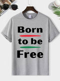 Men'WB shield Letter Print Round Neck Graphic Tee, Loose Casual Fashion Short Sleeve T-shirt for Summer, Men'WB shield...