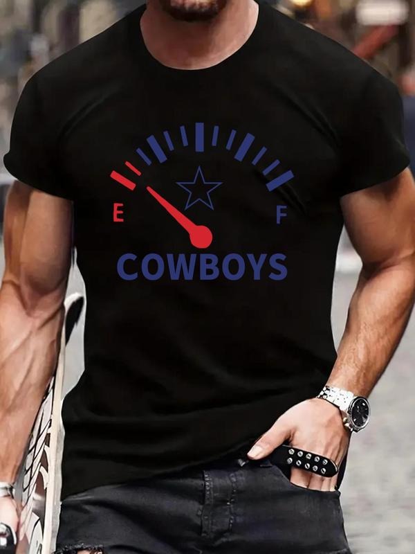 Men'WB shield Letter Print Round Neck Short Sleeve Tee, Summer TNF Regular Fit Casual Fashion FOG Comfy Graphic T-shirt...