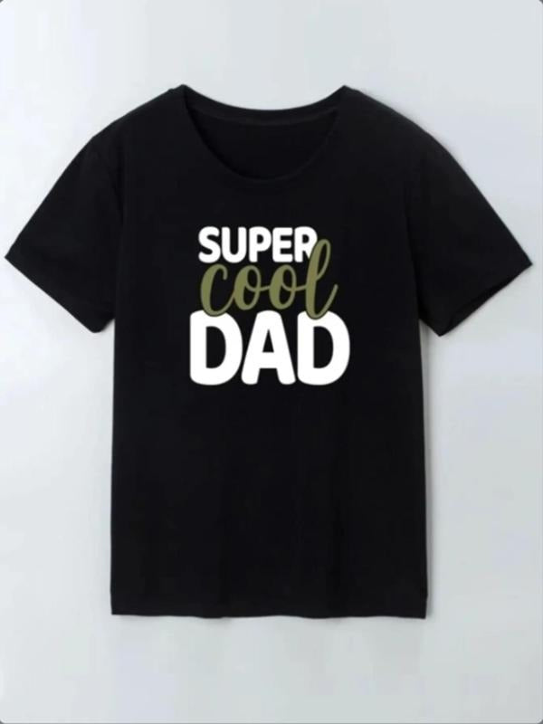 Men'WB shield Letter Print Round Neck Short Sleeve Tee, Summer TNF Regular Fit Casual Fashion T-Shirt for Summer Daily...