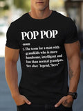 Men'WB shield Letter Print Round Neck Tee, Regular Fit Casual Fashion Short Sleeve T-shirt for Daily Outdoor Wear, Men...
