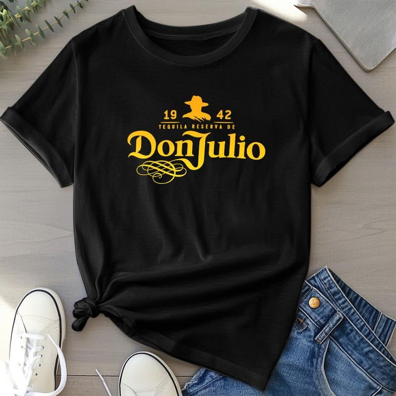 Men'WB shield Letter Print Round Neck Tee, Regular Fit Casual Short Sleeve Crew Neck T-Shirt for Summer, Fashion Men'WB...
