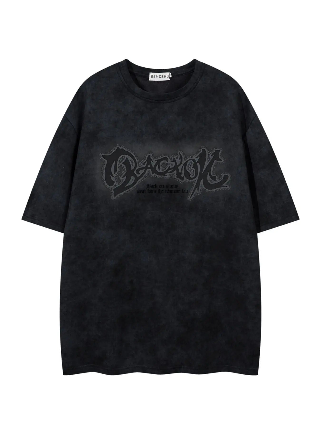 Men'WB shield Letter Print Short Sleeve Tee, Loose Casual Fashion T-shirt for Summer, Men'WB shield Top for Daily Wear...