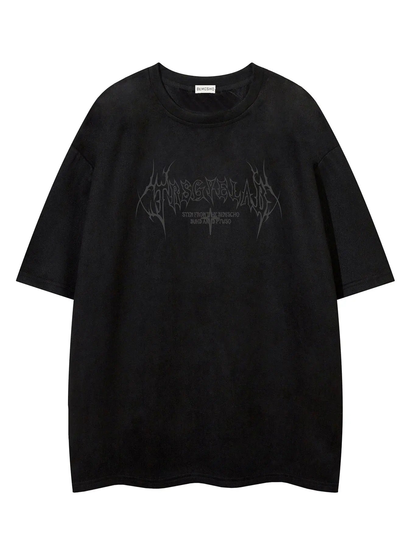 Men'WB shield Letter Print Short Sleeve Tee, Loose Casual Fashion T-shirt for Summer, Men'WB shield Top for Daily Wear...