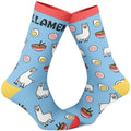 Men'WB shield Llamen Socks Funny Llama Ramen Noodles Takeout Novelty Graphic Footwear Funny Graphic Socks Comfortable...