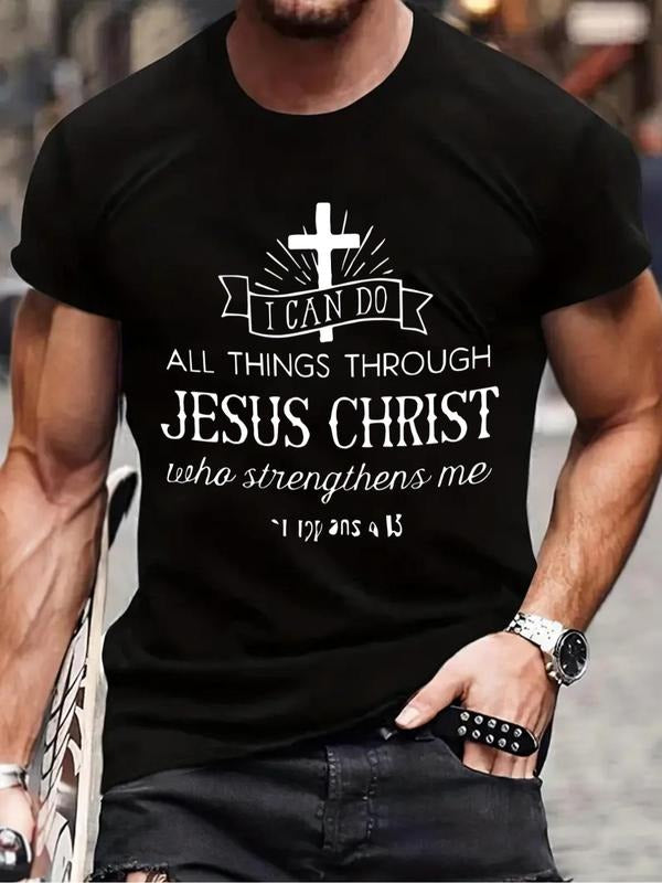 Men'WB shield Loose Letter Print Round Neck Tee, Summer TNF, Casual FOG Comfy Short Sleeve T-shirt For Summer, Men'WB...