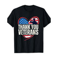 Men'WB shield Patriotic "Thank You Veterans" T-Shirt