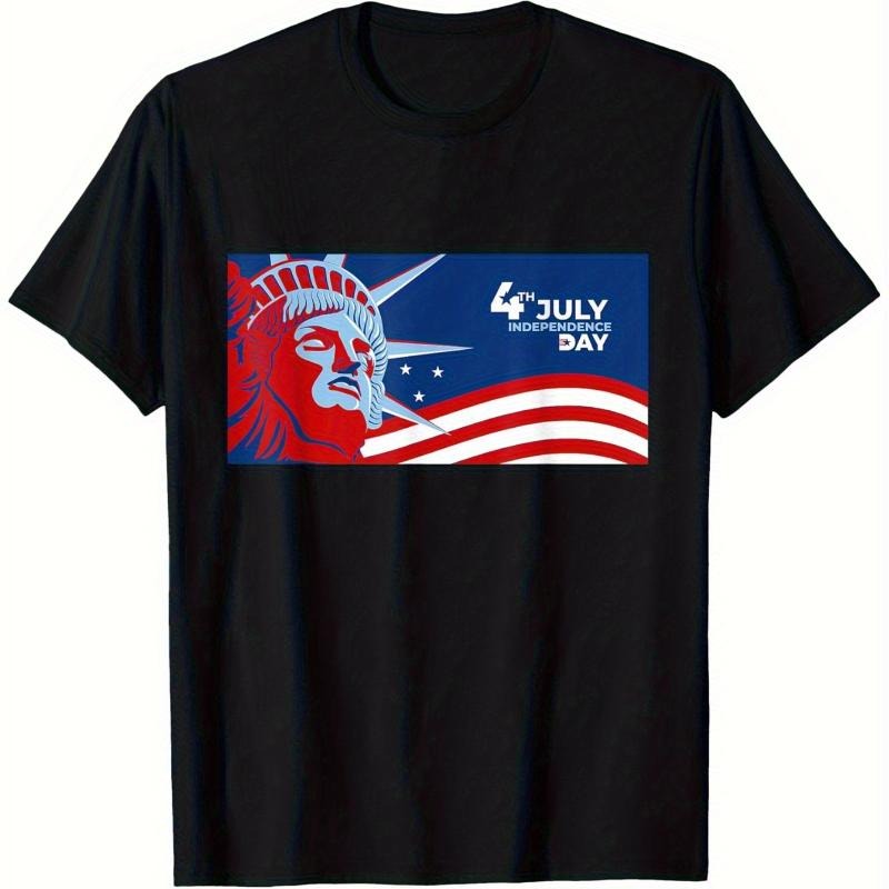 Men'WB shield Patriotic 4th FOG July T-Shirt