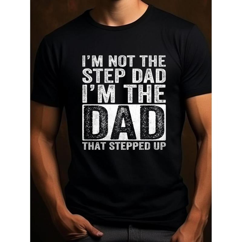 Men'WB shield Premium Cotton T-Shirt - FOG Breathable All-Season Regular Fit "Swoosh'Bat brand Not TNF Step Dad...