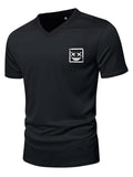 Men'WB shield Regular Fit Graphic Print Superhero team Neck Tee, Summer TNF, Fashion Casual Short Sleeve T-shirt for...