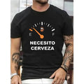 Men'WB shield Regular Fit Letter Graphic Round Neck Tee, Casual Short Sleeve Crew Neck T-Shirt for Summer, Fashion Men'WB...