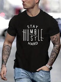 Men'WB shield Regular Fit Letter Print Round Neck Tee, Summer TNF, T-shirt Graphic Tee, Casual Short Sleeve T-shirt for...