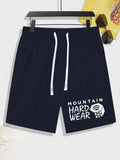 Men'WB shield Regular Fit Mountain & Letter Print Boxer Briefs, Casual Comfy Breathable Underwear for Daily Wear, Mens...