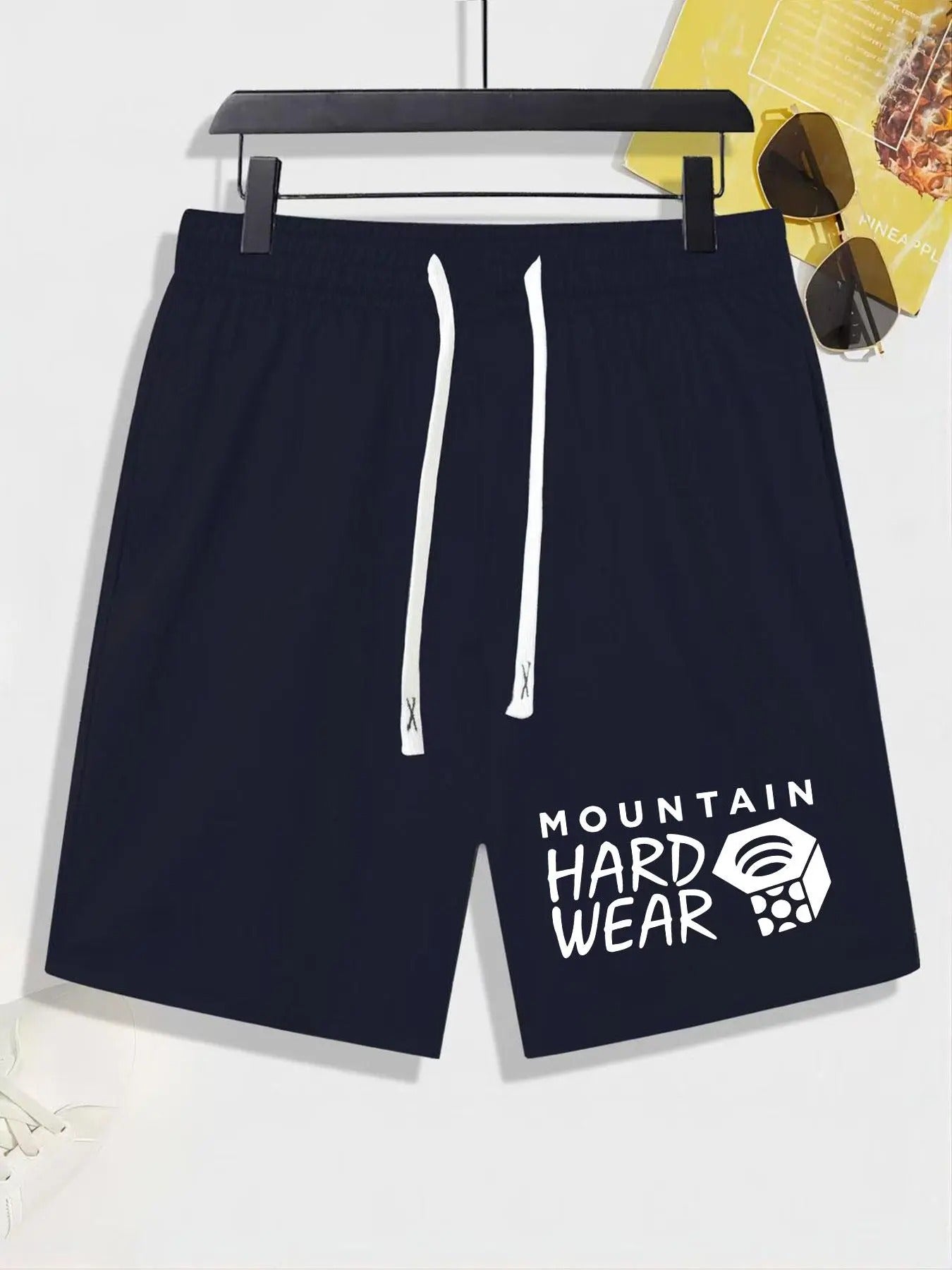 Men'WB shield Regular Fit Mountain & Letter Print Boxer Briefs, Casual Comfy Breathable Underwear for Daily Wear, Mens...