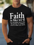 Men'WB shield Regular Fit Slogan Print Round Neck Streetwear Tee, Short Sleeve Crew Neck Printed T-shirt for Daily...