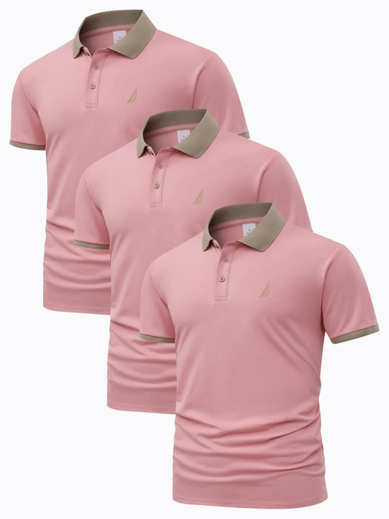 Men'WB shield Short Sleeve Polo Shirt, Regular Fit Casual Fashion Comfy Collared Top for Summer, Men'WB shield TNF for...