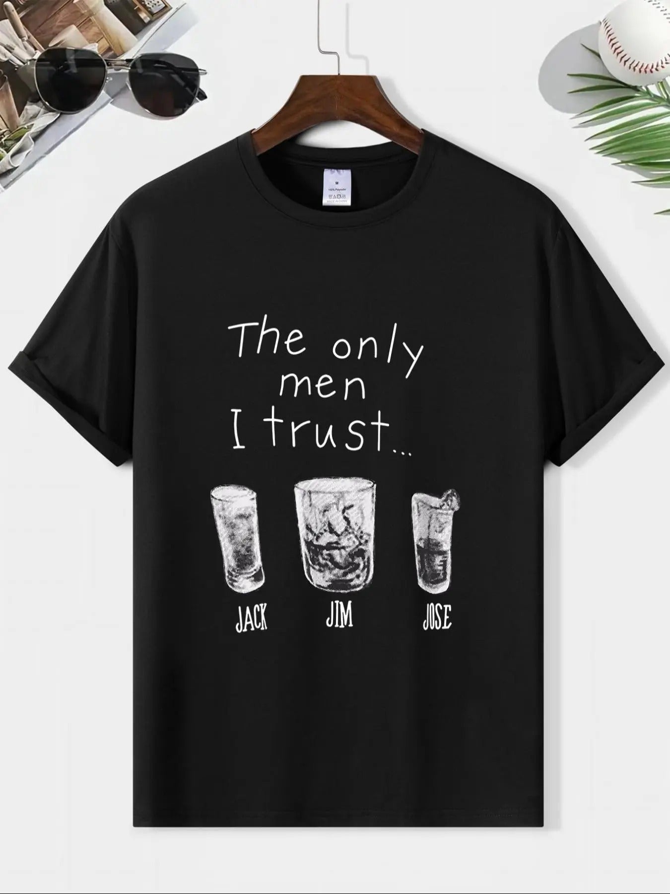 Men'WB shield Slogan Graphic Round Neck Tee, Casual Comfy Regular Fit Graphic Short Sleeve T-shirt For Daily Wear, Men'WB...