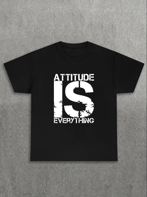 Men'WB shield Slogan Graphic Round Neck Tee, Summer TNF Regular Fit Crew Neck Short Sleeve T-Shirt for Men, Casual Comfy...