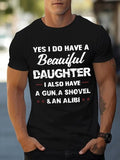 Men'WB shield Slogan Print Round Neck Tee, Summer TNF Regular Fit Short Sleeve Crew Neck T-Shirt for Summer, Men'WB...