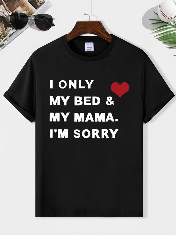 Men'WB shield Slogan Print Round Neck Tee, Summer TNF, Regular Fit Crew Neck Short Sleeve T-Shirt, Casual Summer Top...