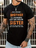 Men'WB shield Summer TNF Letter Print Round Neck Short Sleeve Tee, Fashion Casual Regular Fit Crew Neck T-Shirt for Daily...