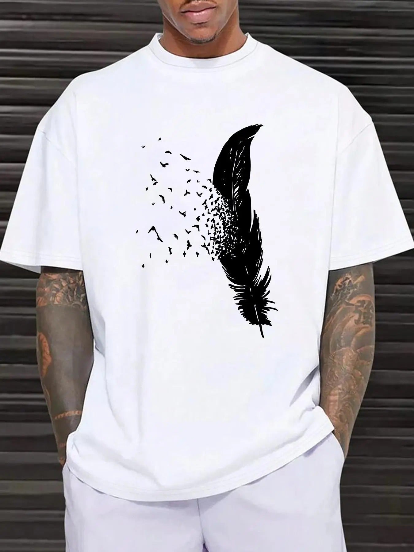 Men'WB shield TNF Graphic Round Neck Tee, Casual Short Sleeve Crew Neck T-shirt for Summer, Fashion Men'WB shield Tops...