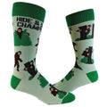 Men's Bigfoot Hide and Seek Champion Socks Funny Camping Sasquatch Knit Novelty Footwear Funny Graphic Socks Comfortable...