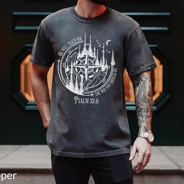 Men's Christian Shirt, Christian Graphic Tees, Christian Shirts for Men, Christian Apparel, Bible Verse Shirt, Faith...